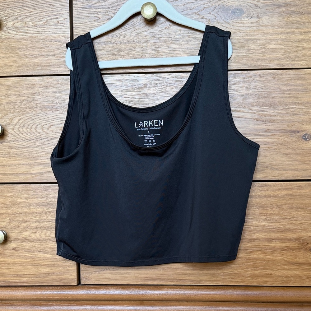 LARKEN X Black Nursing Pumping Bra